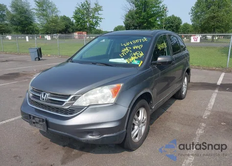 2010 Honda Cr-V Ex z USA, uszkodzony, nr VIN 5J6RE4H52AL093985